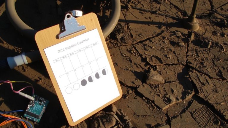arduino astronomical irrigation scheduler