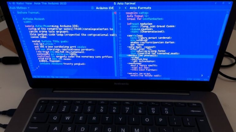 arduino ide auto format tool