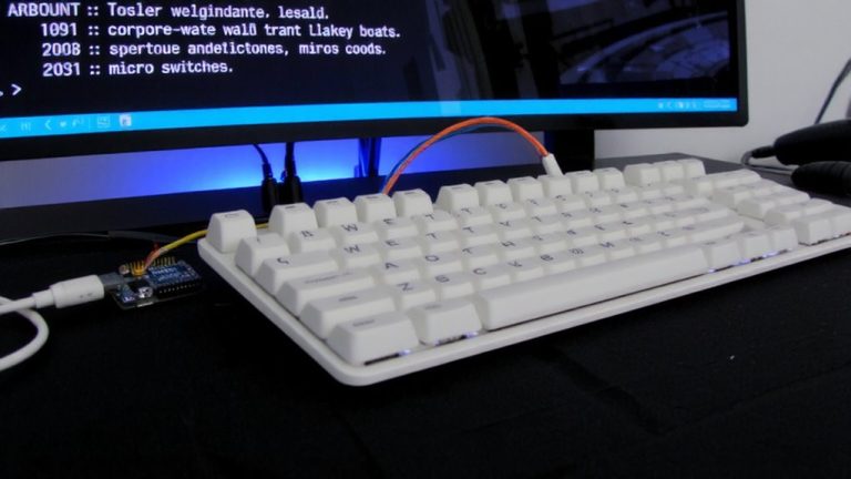 arduino leonardo usb keyboard