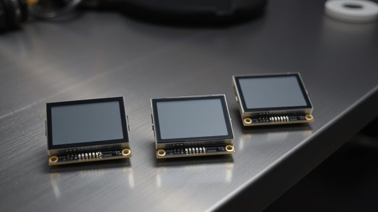 arduino low power displays selection