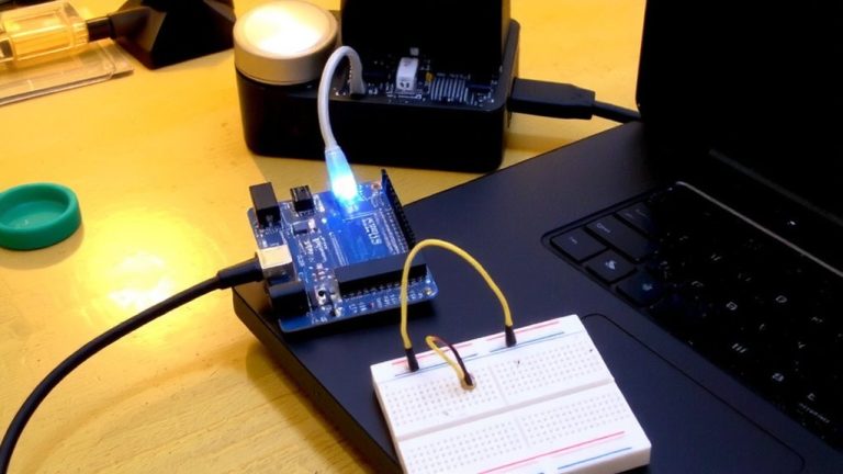 arduino pc serial debugging setup