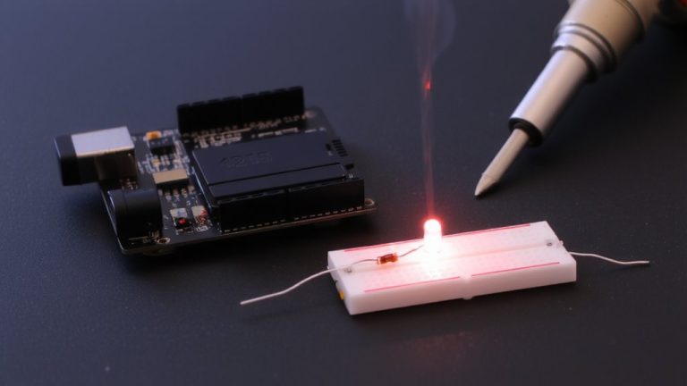 debug led blink pattern