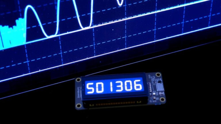 i c oled real time display