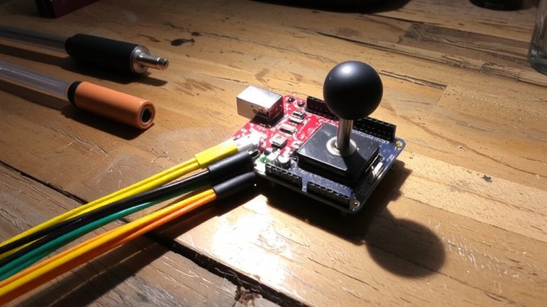 joystick arduino analog position