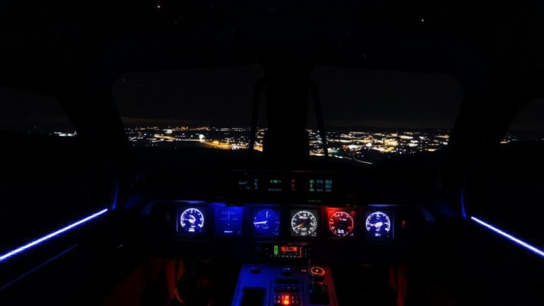 led strip night status