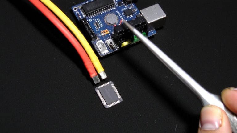 manual bootloader flash via arduino