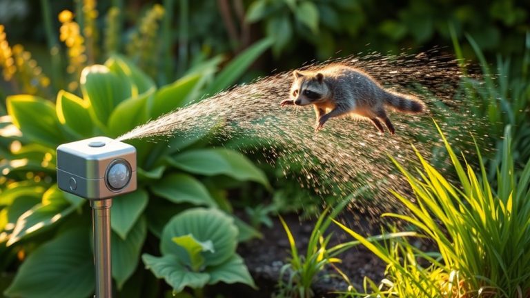 motion activated pest deterrent