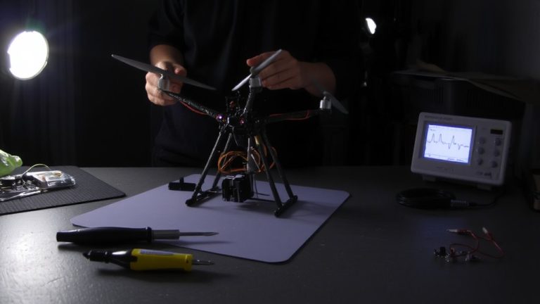 motor spins during arming