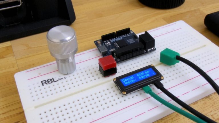 non blocking encoder menu system