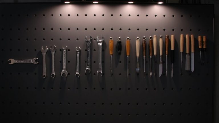 pegboard tool organization tips