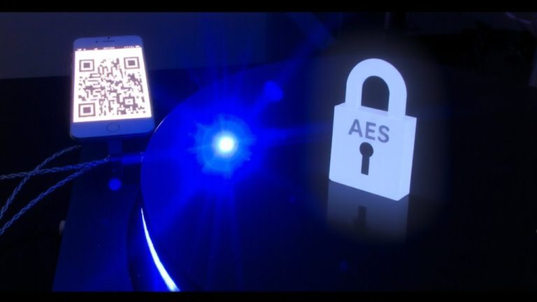 qr auth aes commissioning