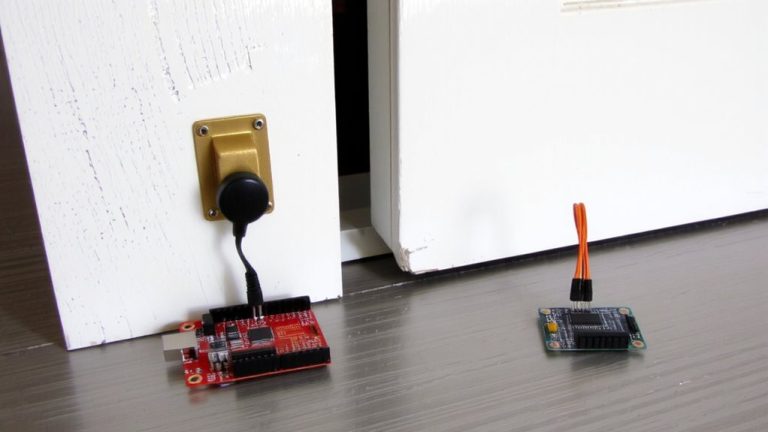 reed switch door monitoring