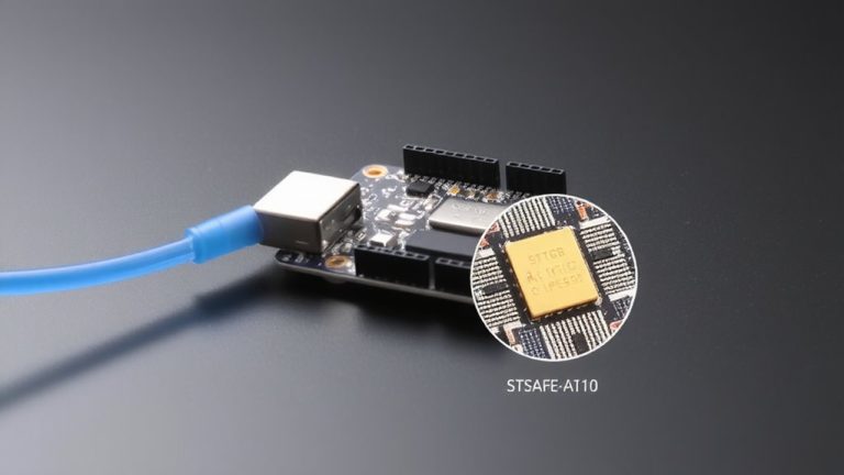 secure firmware updates using cryptographic co processor