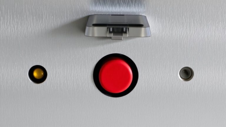 secure reset with button