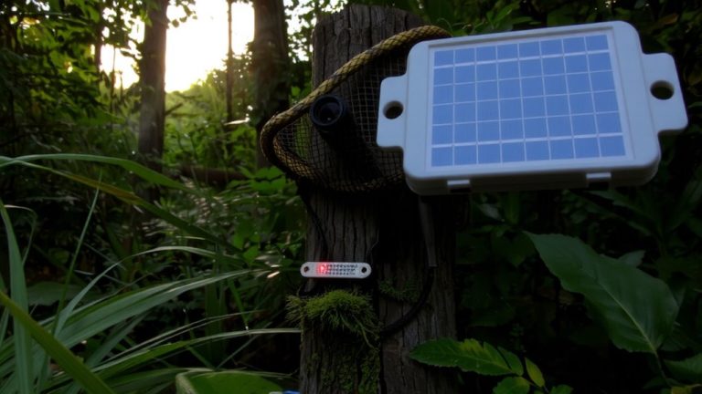 solar pir timer wildlife camera