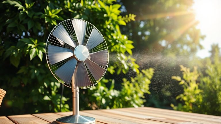 solar powered cooling fans