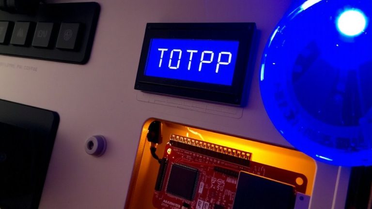 totp oled smart home security